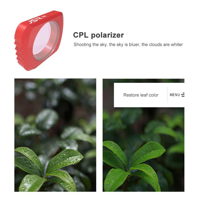 5-in-1 Super Wide Angle Lens with Macro Cpl and Nd16 Filters for Dji Pocket