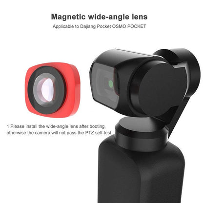 5-in-1 Super Wide Angle Lens with Macro Cpl and Nd16 Filters for Dji Pocket