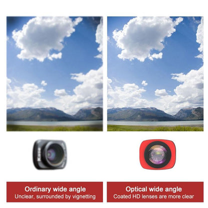5-in-1 Super Wide Angle Lens with Macro Cpl and Nd16 Filters for Dji Pocket