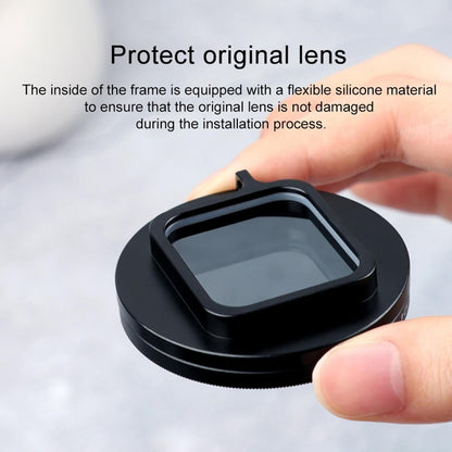 52mm 10-in-1 Professional Lens Filter Kit for Gopro Hero10 / 9 with Adapter Ring and Cap