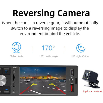 4 Inch Touch Car Radio Bluetooth Mp5 Player + Remote