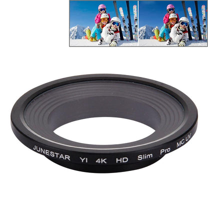 Xiaomi Xiaoyi Yi Ii 4k Action Camera with Professional Slim Hd Mcuv Lens Filter