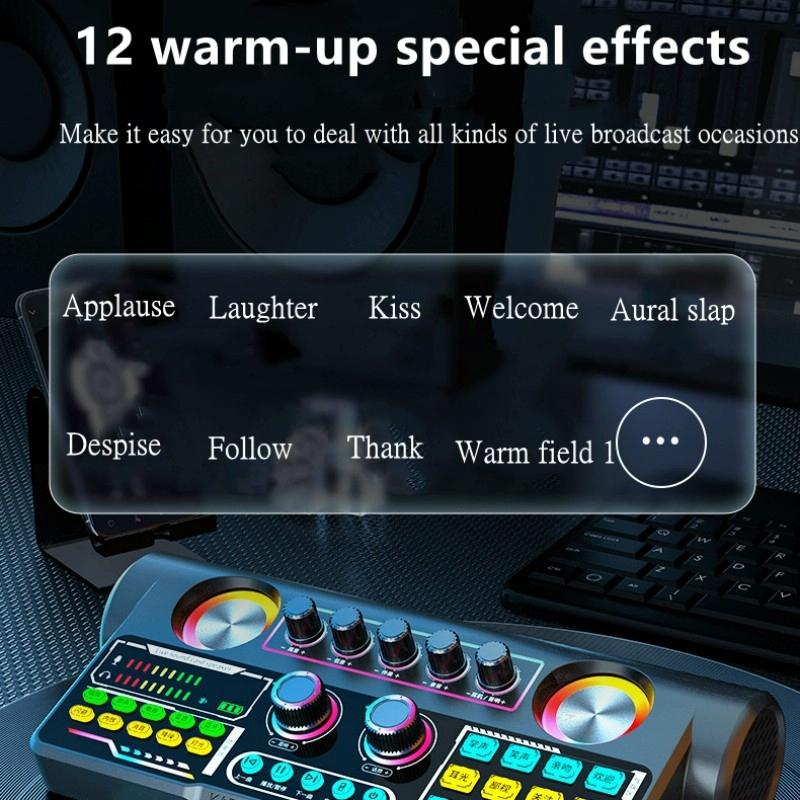 Versatile Bluetooth Sound Card For Singing And Recording