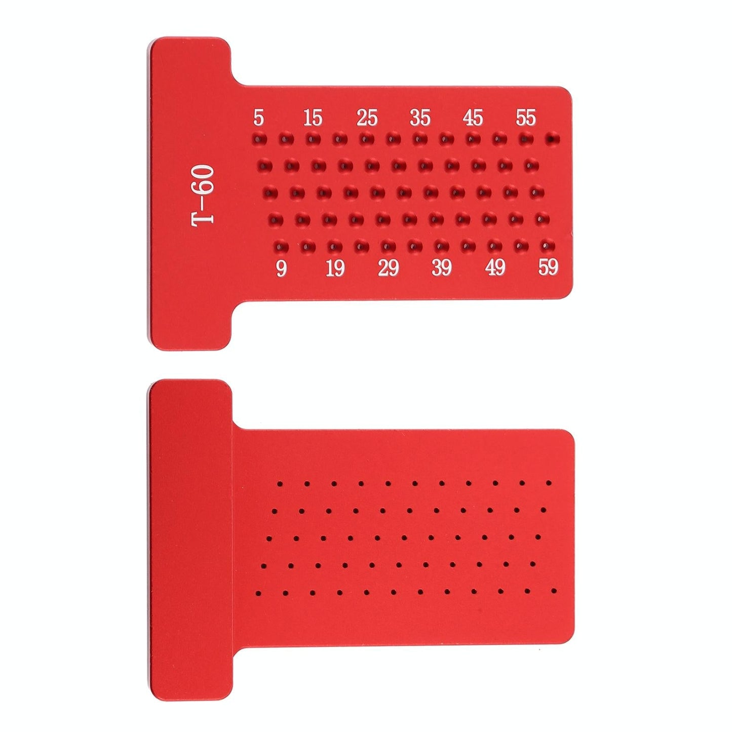 Woodworking T60 T-shaped Aluminum Ruler for Marking and Fixing