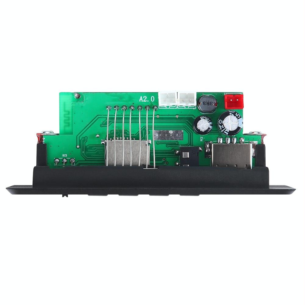 12V Car Mp3 Player Board With Fm Radio Bluetooth Remote Usb Tf