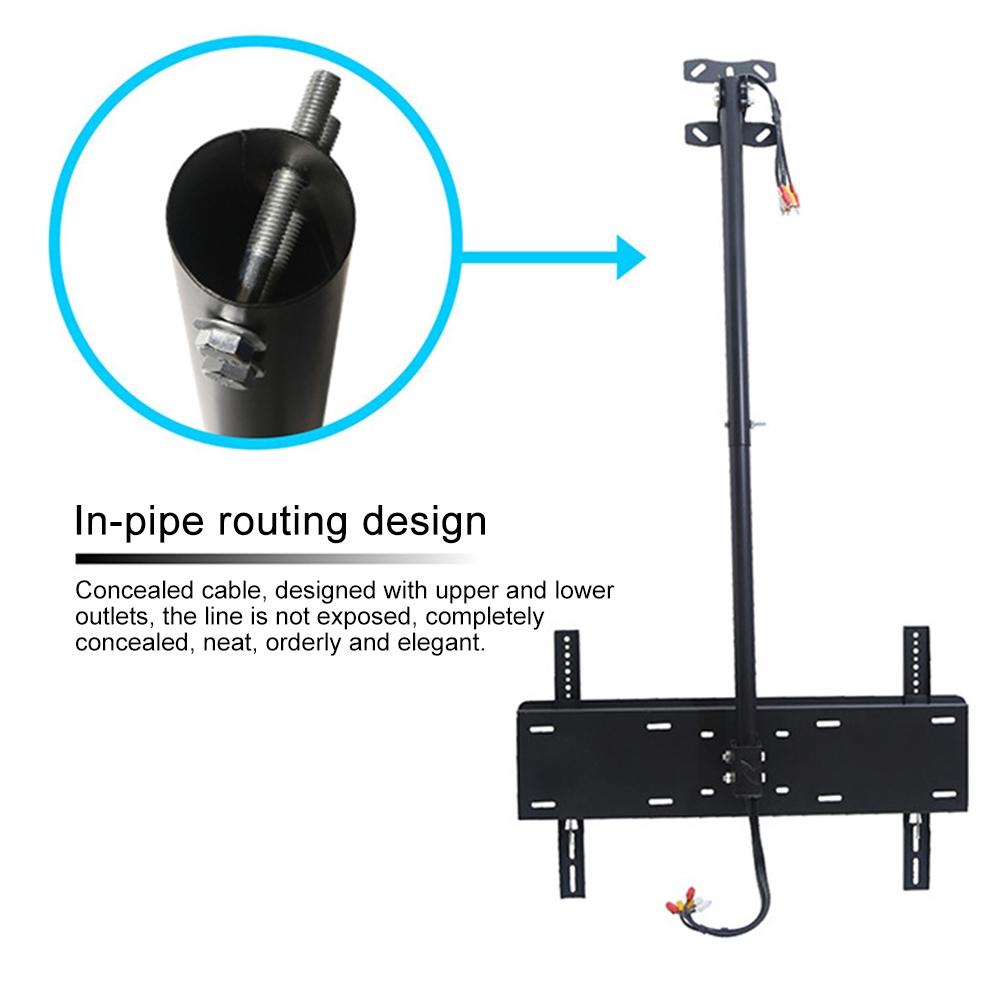 Universal Adjustable Tv Wall / Ceiling Mount - 32-65 Inch Height & Angle - 2m