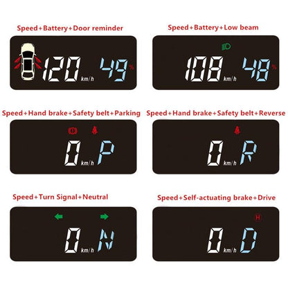 Hud For Tesla Model 3 Clear Display For Safe Driving