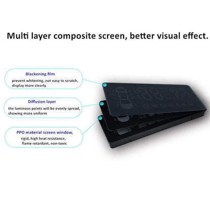 Hud For Tesla Model 3 Clear Display For Safe Driving