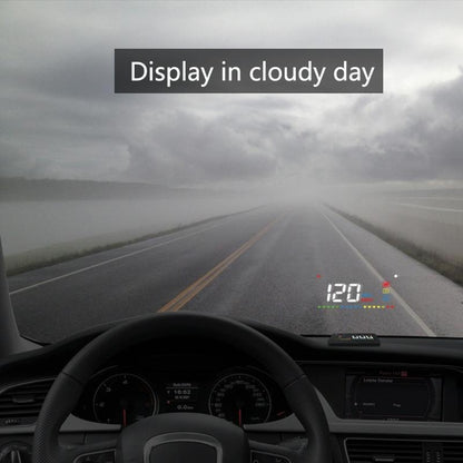 3.5 Inch Vehicle Head Up Display Car Speed Engine Revs Water Temp Voltage