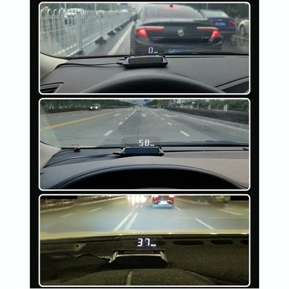 3.7 Inch Car Obd Hud Engine Failure Water Temp & Voltage Alarms