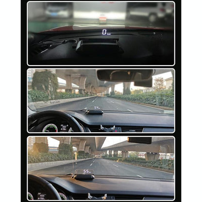 3.7 Inch Car Obd Hud Engine Failure Water Temp & Voltage Alarms
