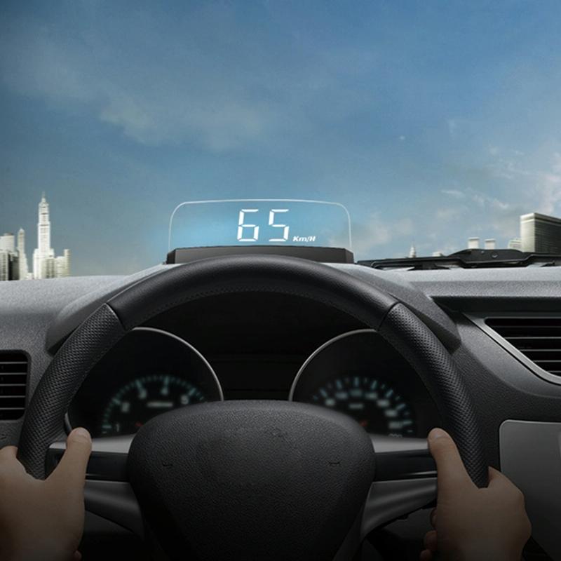 3.7 Inch Car Obd Hud Engine Failure Water Temp & Voltage Alarms