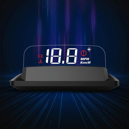 3.7 Inch Car Obd Hud Engine Failure Water Temp & Voltage Alarms