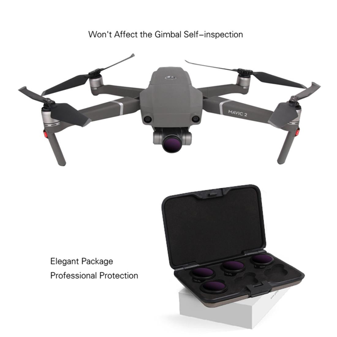 Nd Lens Filter Set for Dji Mavic 2 Zoom - 2-64 Pl