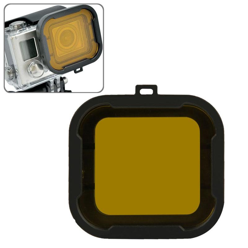 Gopro Hero4 / 3 Aqua Cube Dive Housing Filter - Red