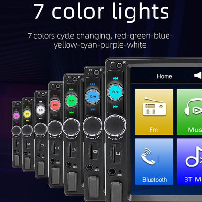 Touch Screen Mp5 Player With Bluetooth & Rear View - Universal Fit
