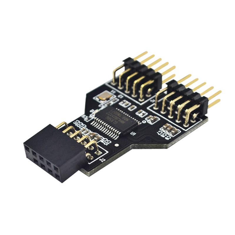 Usb 2.0 Hub Adapter 1 Female To 2 Male