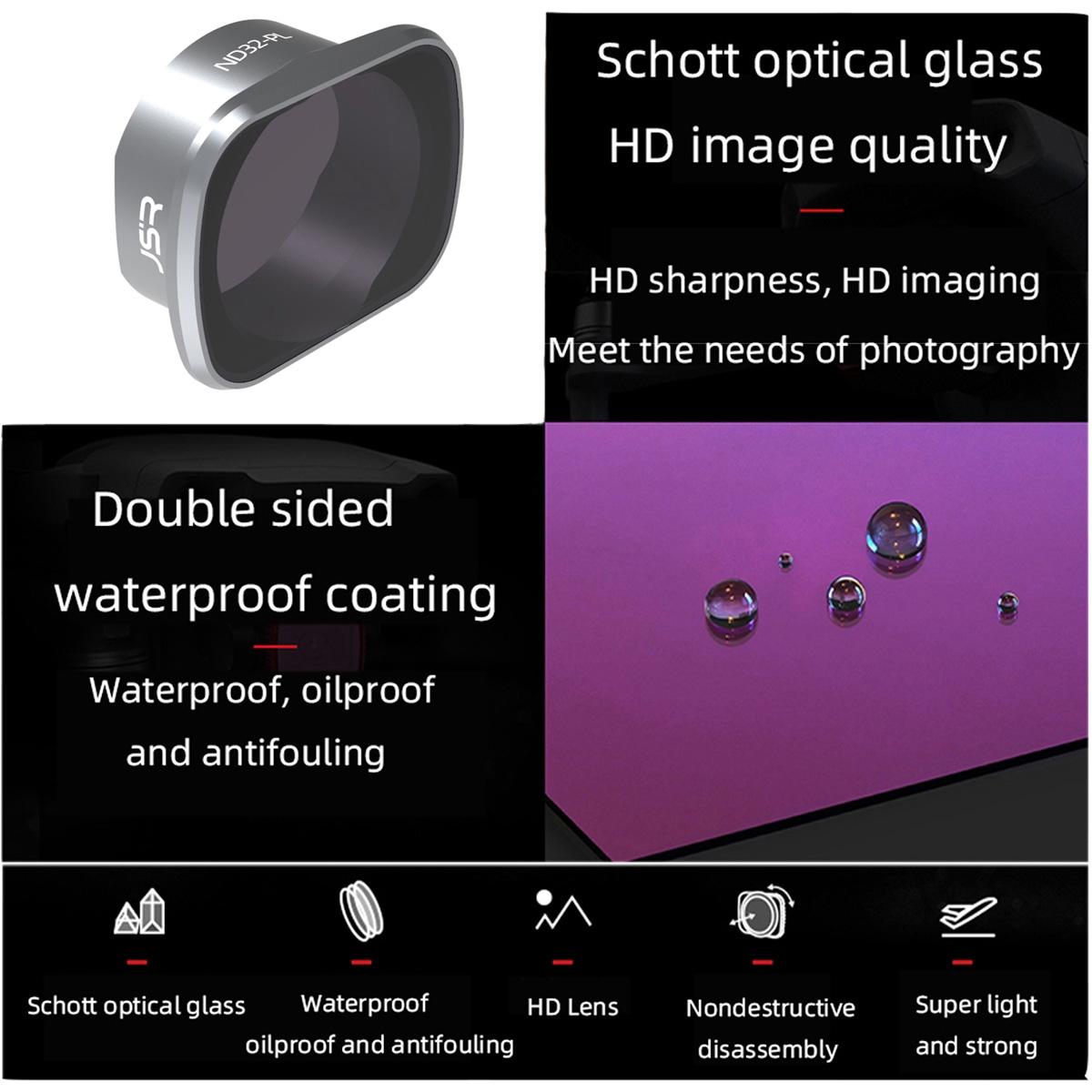 Lens Filter for Dji Fpv Aluminum Alloy Frame