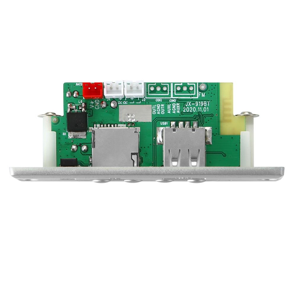12V Car Mp3 Player Board With Bluetooth Tf Card Usb Aux