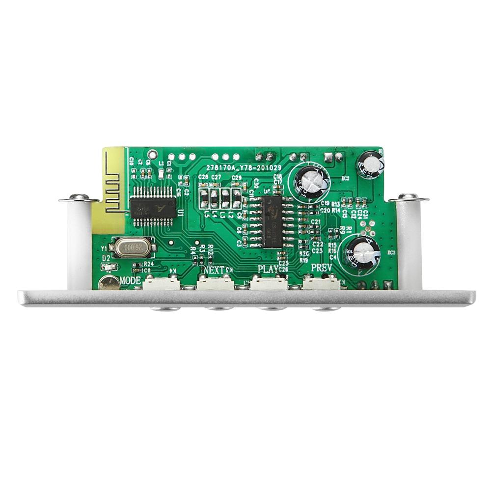 12V Car Mp3 Player Board With Bluetooth Tf Card Usb Aux