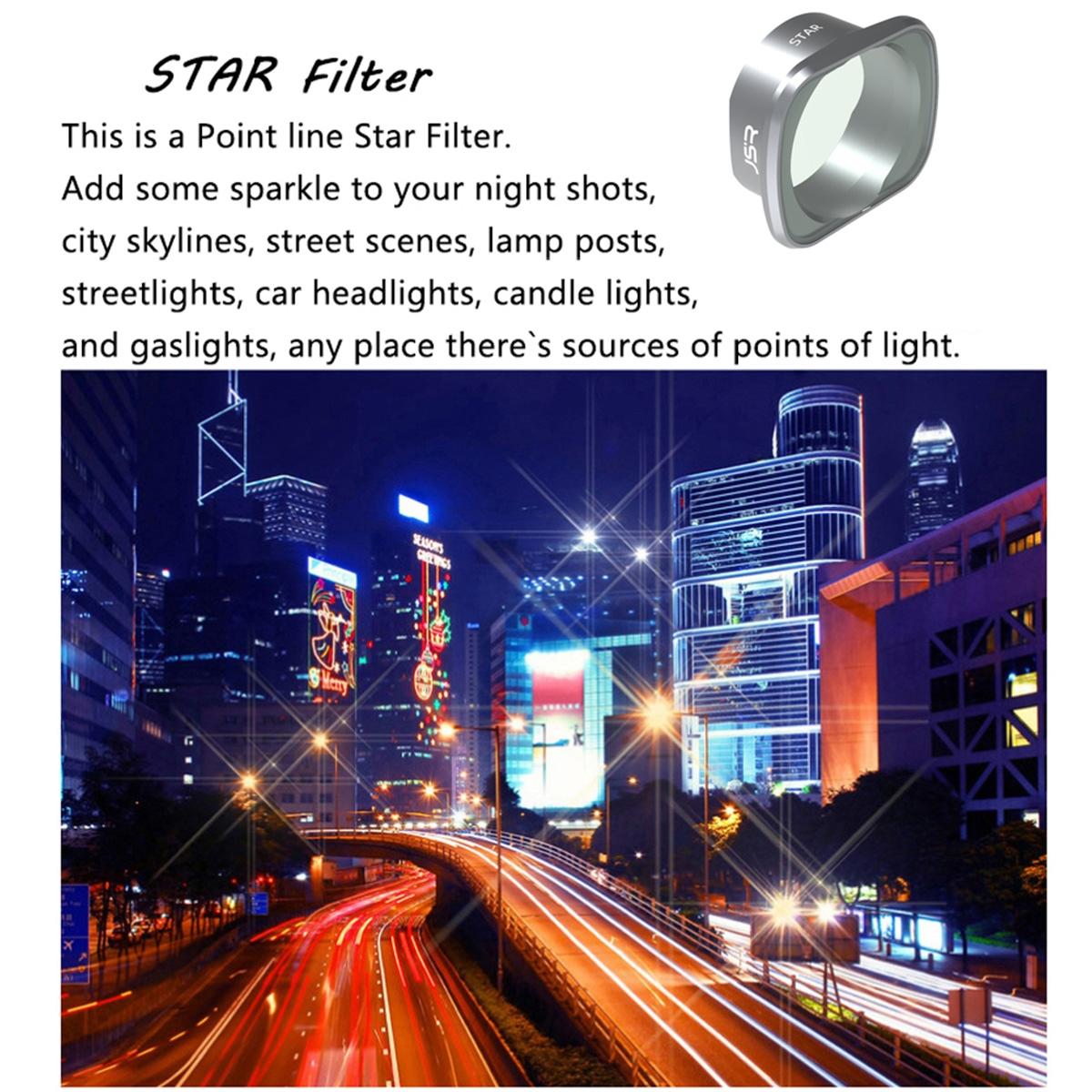 Aluminum Alloy Frame Lens Filters for Dji Fpv - Ks Star Night Nd8-64 Mcuv Cpl