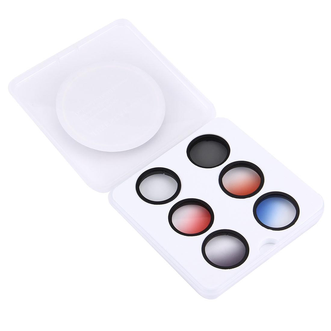 Professional 6-in-1 Lens Filter for Dji Phantom 3 / 4 - Cpl / Uv / Gradual 34mm