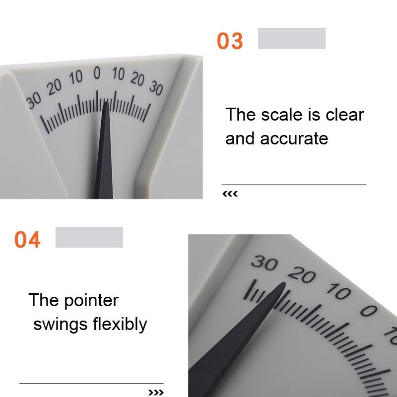 Angle Measuring Protractor for Glasses - Inclination Plate
