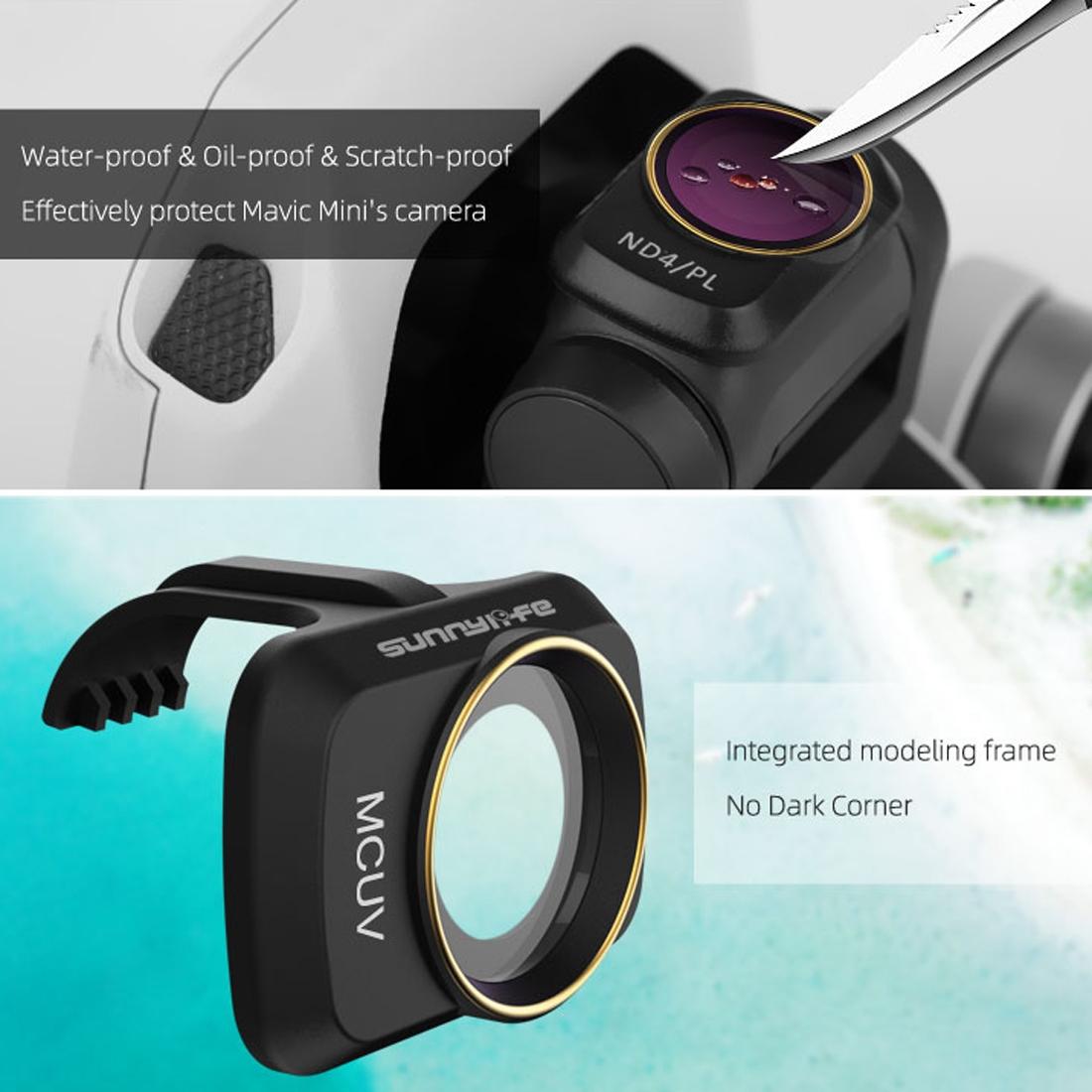 Enhance your Dji Mavic Mini / Mini 2 Drone with Mm Lens Filters