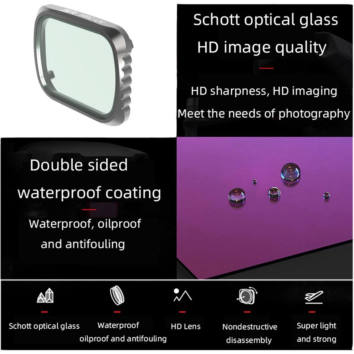 Aluminum Frame Lens Filter for Dji Air 2s