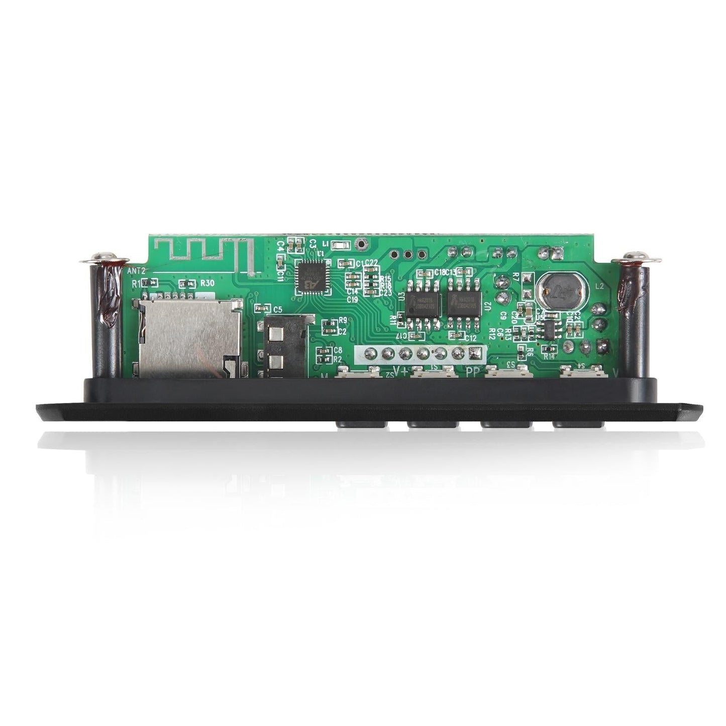 12V Car Mp3 Player Board With Bluetooth Fm Radio Usb - Remote Control Recording