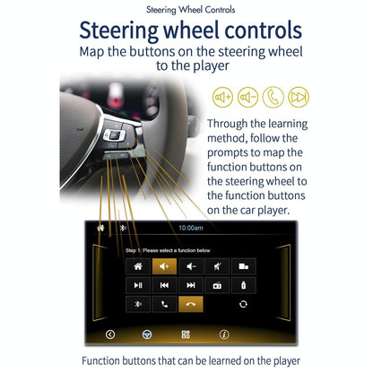 7 Inch Manually Retractable Car Mp5 Player With Mirror Link Fm Tf Card Usb Bluetooth Hands-Free Calling Reversing Trajectory & Cayplay