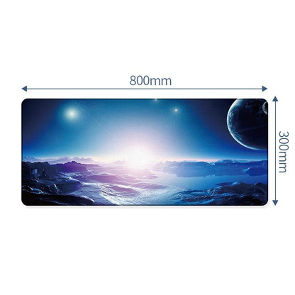 Large Anti Skid Gaming Mouse Pad 800 X 300Mm Earth - Kb7660A