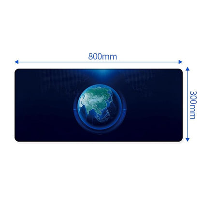 Large Anti Skid Gaming Mouse Pad 800 X 300Mm Earth - Kb7660A