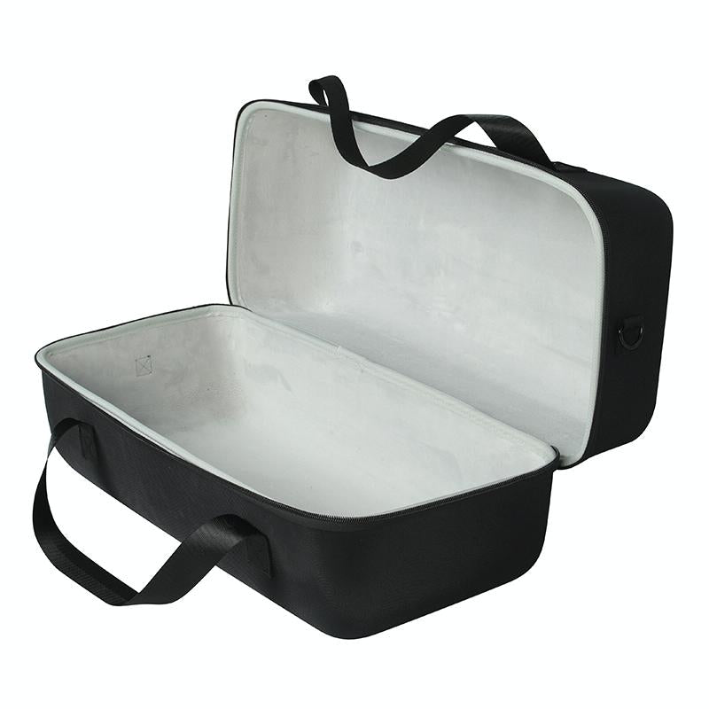 Jbl Partybox On-the-go Hard Eva Storage Bag with Microphone Bag - Shockproof - Black + Orange