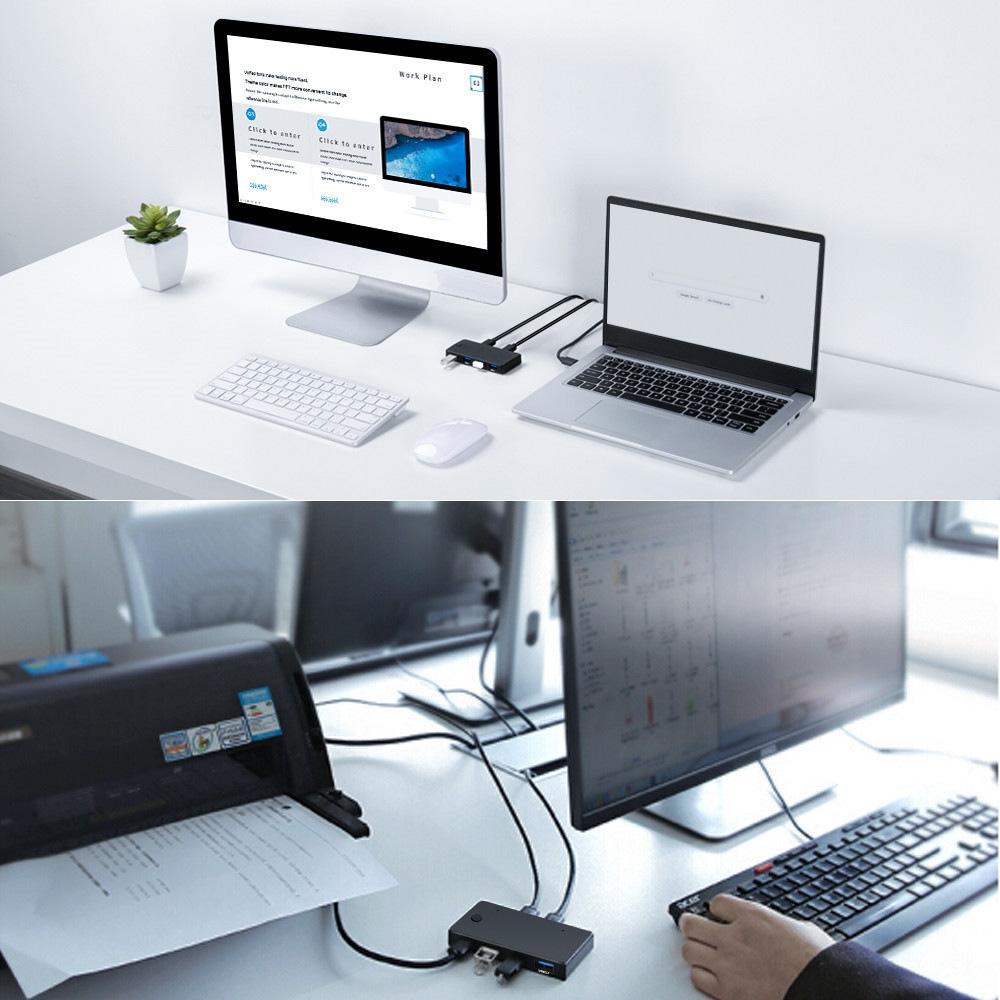 2-In-4 Usb 2.0 Multifunctional Hub 383