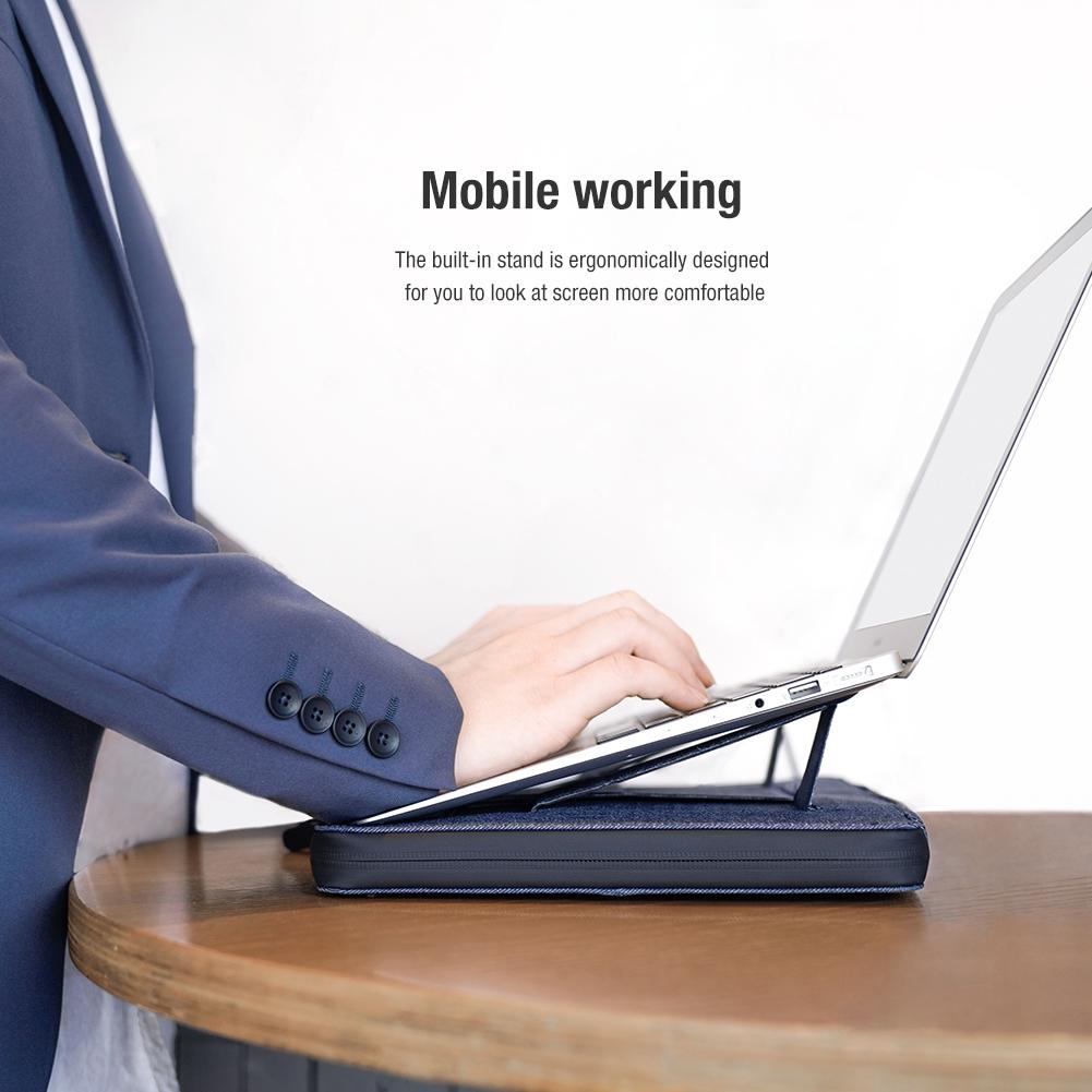 14.0 Inch Commuter Laptop Sleeve - Multifunctional - Dark Gray