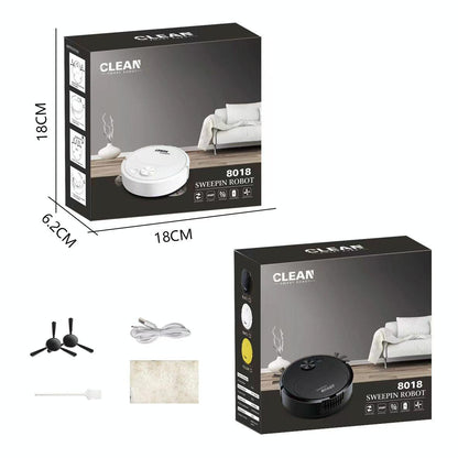 Smart Usb Charging Robot Vacuum for Family Cleaning - Yellow