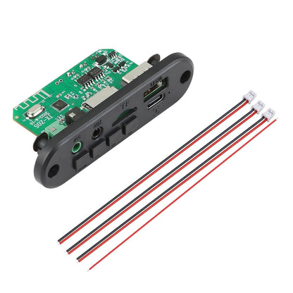 3.7V Bluetooth Mic For Recording Calls Black