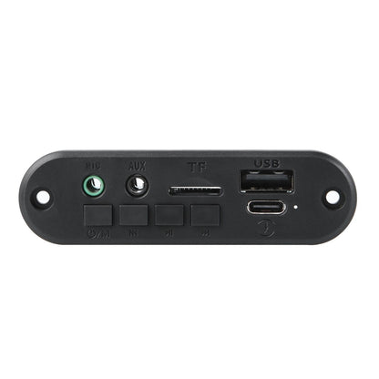 3.7V Bluetooth Mic For Recording Calls Black
