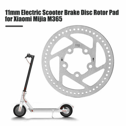 Xiaomi Mijia M365 Electric Scooter Brake Pads - Front and Rear Discs Silver