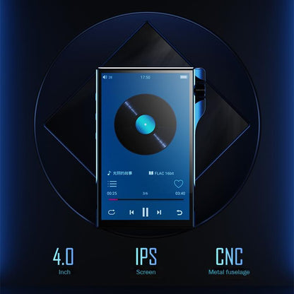 High Res 4.0 InchTouch Mp3 Player 16Gb Memory Black