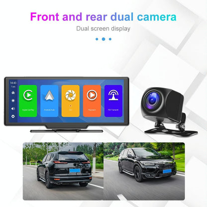 9.3 Hd Wired Smart Player With Wireless Carplay - Split-Screen Display Black