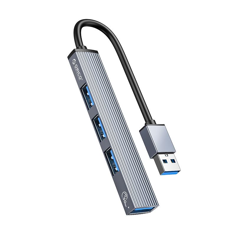Usb 3.0 + 2.0 Hub Adapter Space Gray