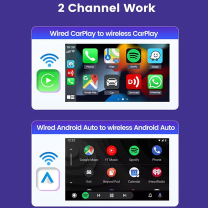 Wireless Carplay Box For Android Auto 2Air