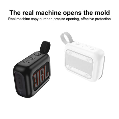 Silicone Protective Case for Jbl Go 4 Bluetooth Speaker - Black