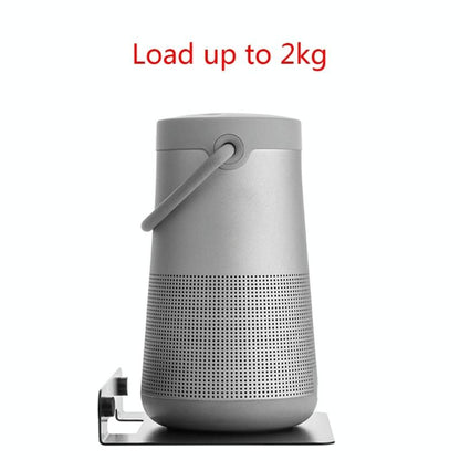 Wall Storage Bracket for Bluetooth Speaker - Universal Size Black