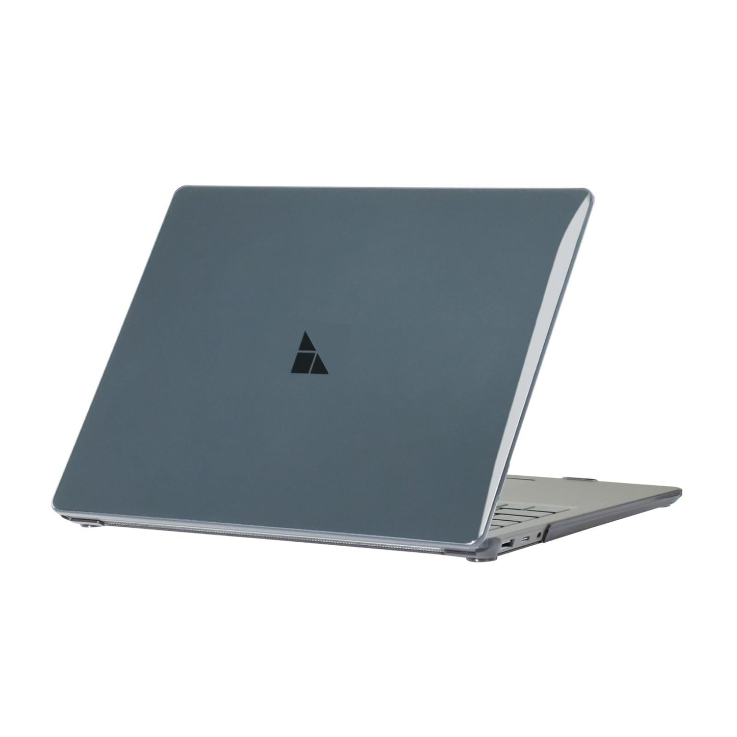 Shockproof Protective Case for Microsoft Surface Laptop 13.5 - Steel Surface Crystal - Black