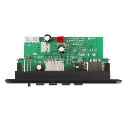 12V Mp3 Decoding Board W / Power Amp & Bluetooth - Record Calls - Black