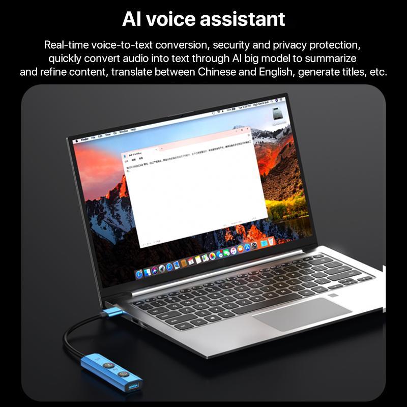 5-In-1 Usb3.0 Hub Adapter Docking Station Blue