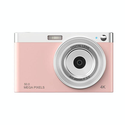 Retro Vlog Self-Shooting Camera - 50Mp Hd 4K Video - Black